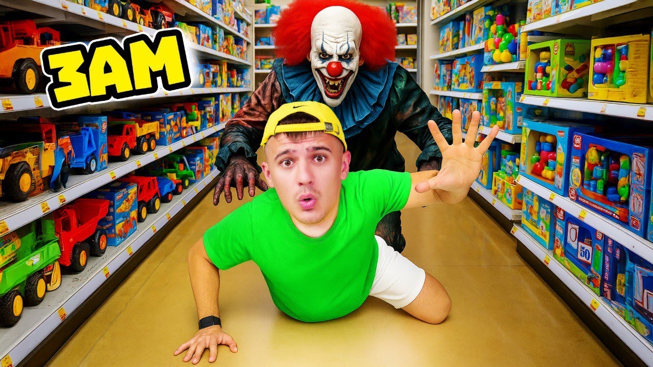 НОЧЬ ВТОРЖЕНИЯ В МАГАЗИН ИГРУШЕК! ИГРУШКИ ОЖИЛИ!