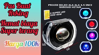 Lampu Biled Rx King Rangkai Sendiri Modal 100 K