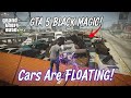 GTA 5 BLACK MAGIC! The Cars are FLOATING! (Los Santos Exorcism)#gta5 @cinemoraGaming