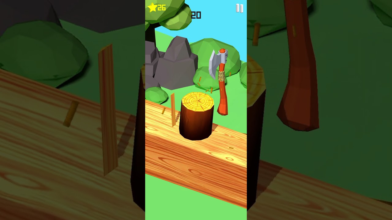 Game Wood Cutting 