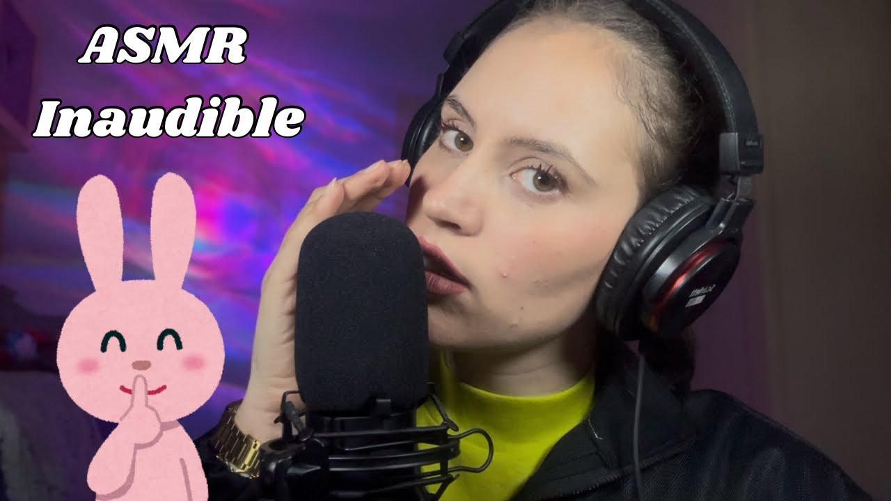 ASMR inaudible 💖| Susurros para dormirte en cero coma 🥱
