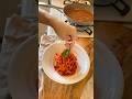 暗殺者になった気分のパスタ