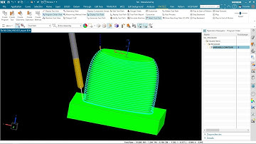 Nx cam #37 Tool Axis  Away from Point 5AXIS