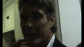 DCU Drama: We hassled the Hoff!