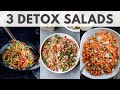 Super Easy Detox Salad Recipes (Part 1) | Healthy Dinner Recipes to Lose Weight