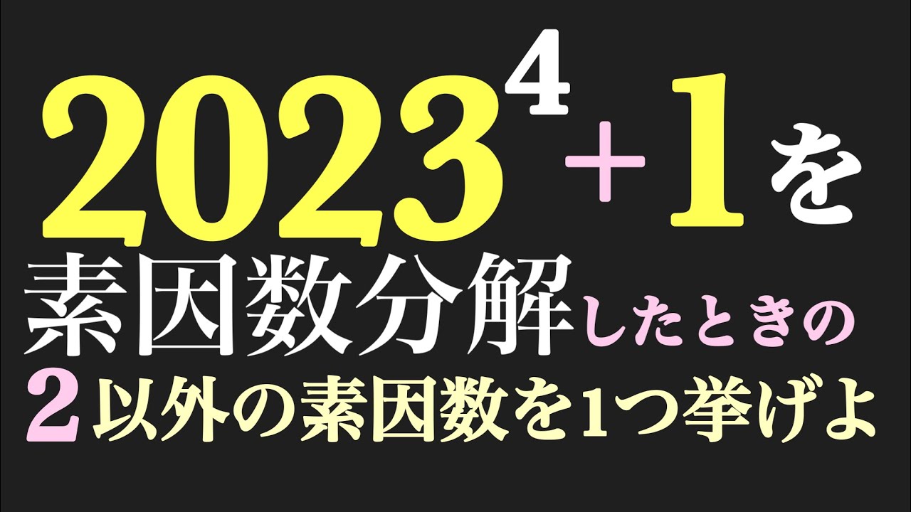 整数問題・フェルマーの小定理の利用