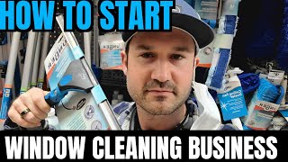 How To Start A Window Cleaning Business Right Now For $50 // How A Simple Squeege Changed My Life