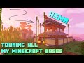 ASMR | EVERY Minecraft house/base I've EVER made! 🏡 Binaural whispers