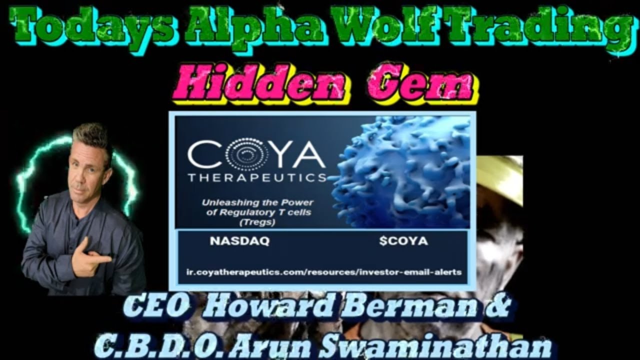 $COYA Therapeutics could be making a big impact with two terrible diseases.