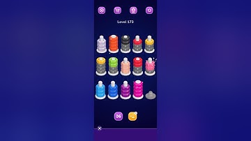 Nut Sort Level 173 Walkthrough | Nuts — Color Sort 173 solution