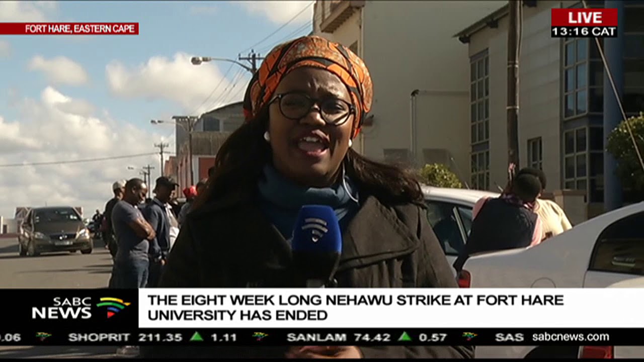Fort Hare University strike ends