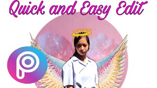 Quick and Easy Edit || Dripping Effect || Picsart Tutorial
