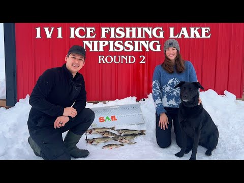 My Wife vs Me on Lake Nipissing | Prime-Time Walleye 1v1