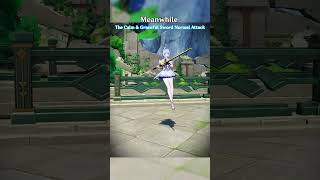 Most Sword Characters Aggressive Attacks In Genshin impact