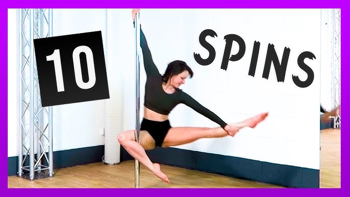 10 Easy Pole Dance Moves (FOR ABSOLUTE BEGINNERS) 