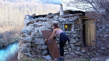 She Found a Forgotten Stone Cabin and Made It Her Home | Start to Finish