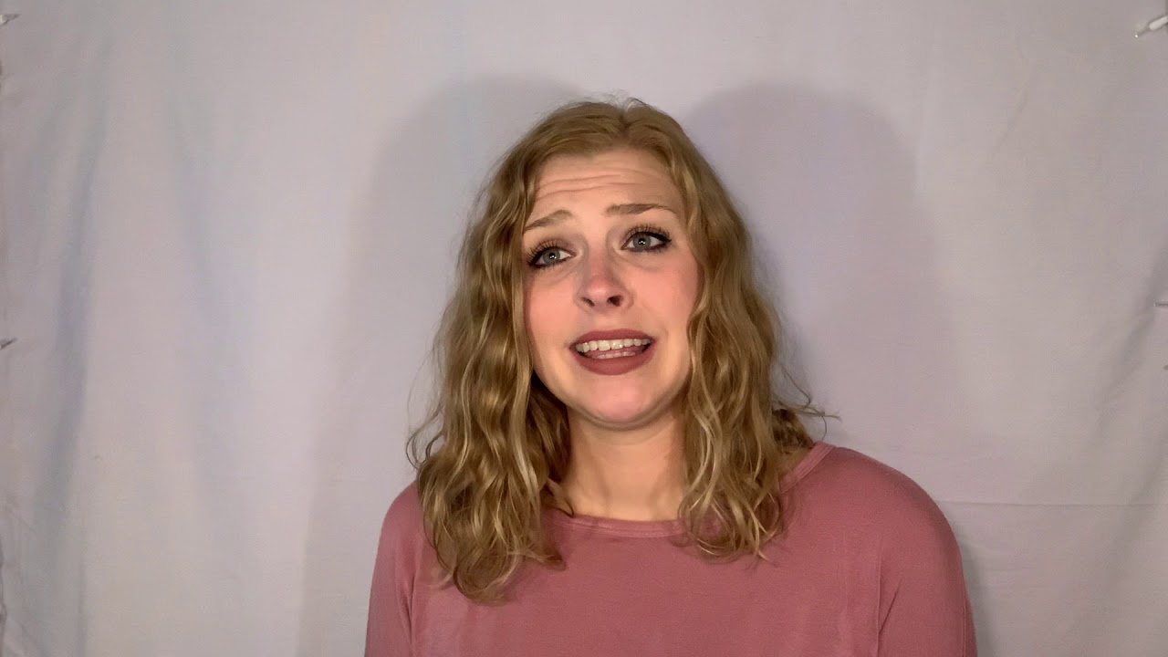 Comedic Monologue Hannah Thomas Youtube