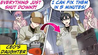 I’m a Dropout Factory Worker! When The CEO’s Daughter Came to Inspect the Factory…[RomCom Manga Dub] screenshot 4