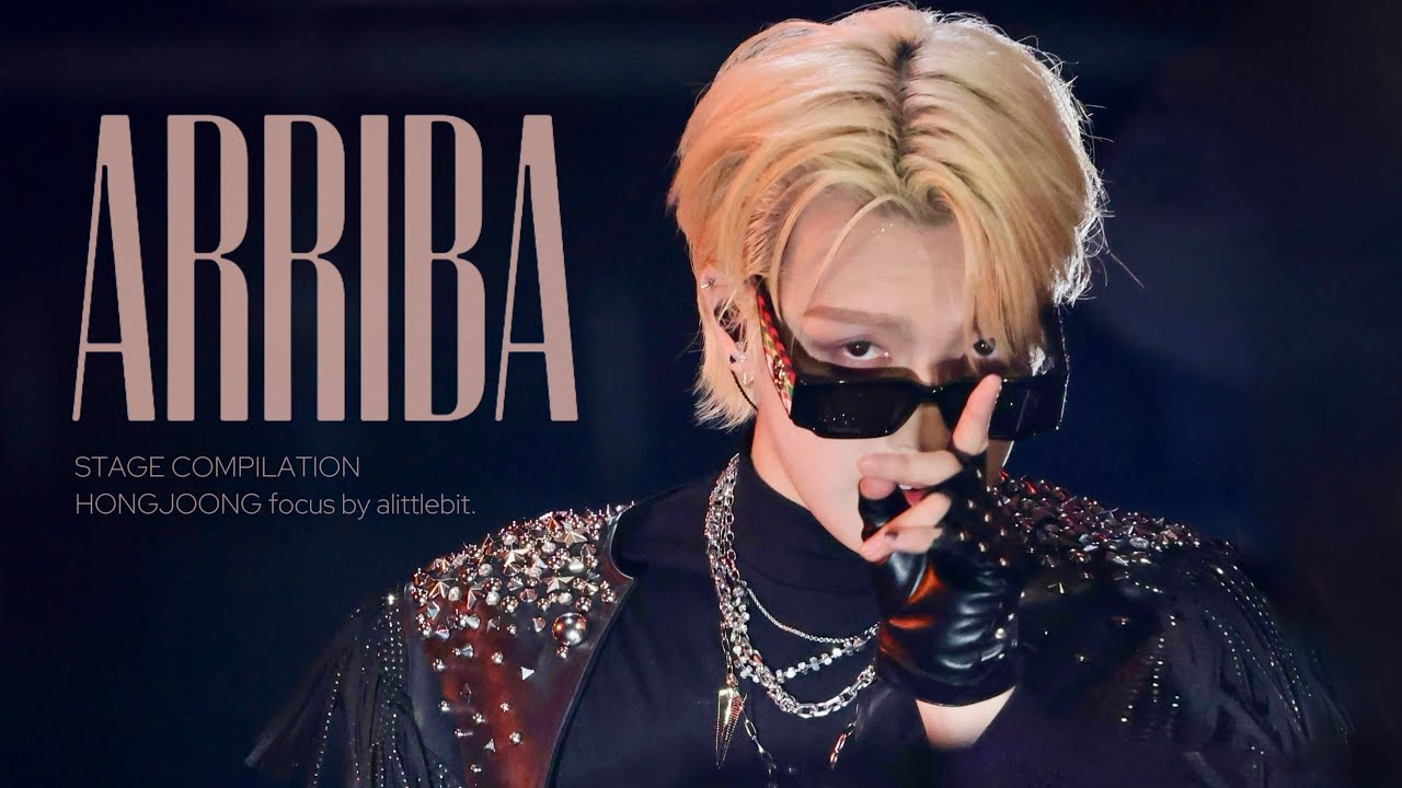 [4k]ATEEZ TOWARDS THE LIGHT | ARRIBA - HONGJOONG 홍중 fancam 직캠(stage compilation)