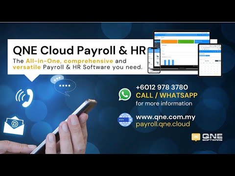 QNE Cloud Payroll - All-Round and Versatile, The Web-Based Payroll Software you will ever need.