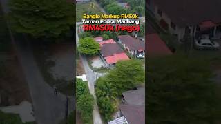 Rumah Banglo Dekat Machang Kelantan. Tanah Luas, rumah luas.