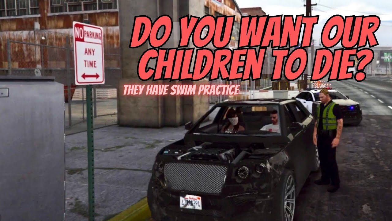 Funny: Cop lets Carmella and Ramee go from traffic stop to pick up kids