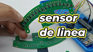 asi funciona un sensor óptico QRE1113 para hacer un carro velocista con multiplexores y arduino