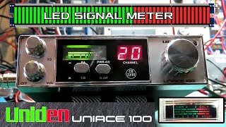 MAKE AN LED REPLACEMENT SIGNAL METER FOR A FIVER - WORKS WITH ANY RADIO WITH AN ANALOGUE METER.