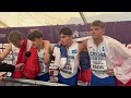 Štafeta na 4x400 m mužů po zlatu na MEJ 2025