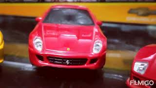 Bburago Ferrari 1/43 scale collection diecast video review