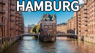 🇩🇪 HAMBURG | walking tour | January 2024 | 4K