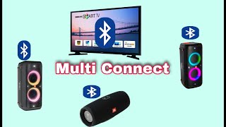 how to connect multi Bluetooth speaker from your smart TV