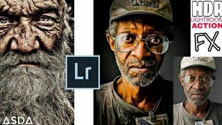 Best Portrait Hard HDR effect with Lightroom cc mobile || sd edits Royaleditor screenshot 2