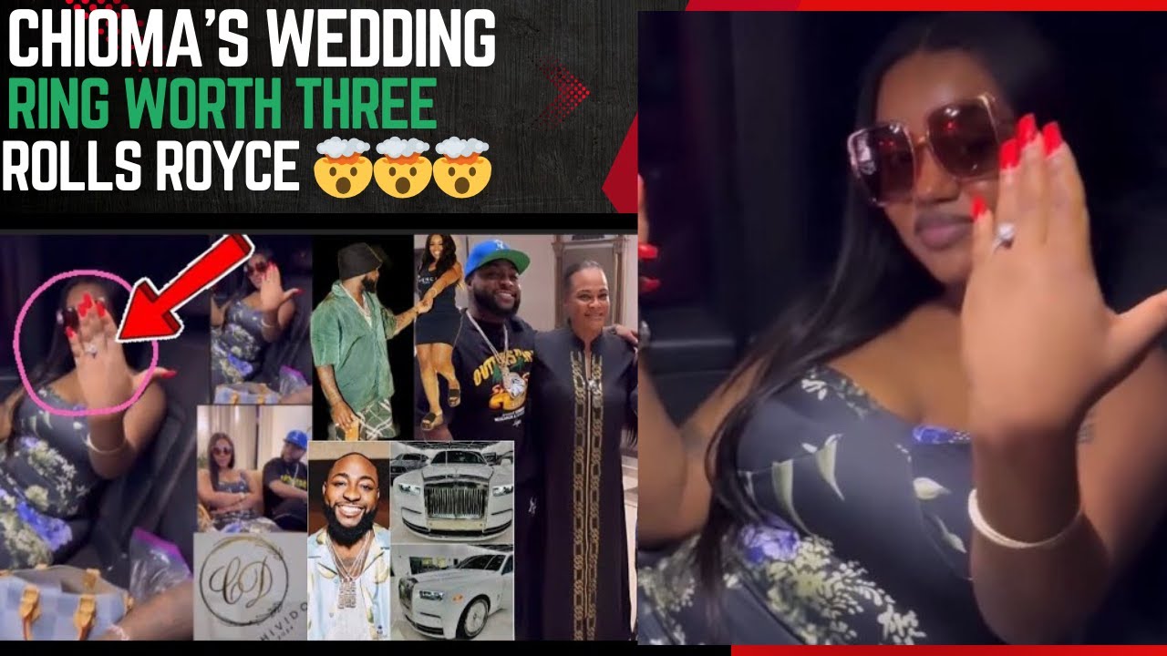 Davido's Jaw-Dropping Engagement Ring for Chioma Worth Millions - YouTube