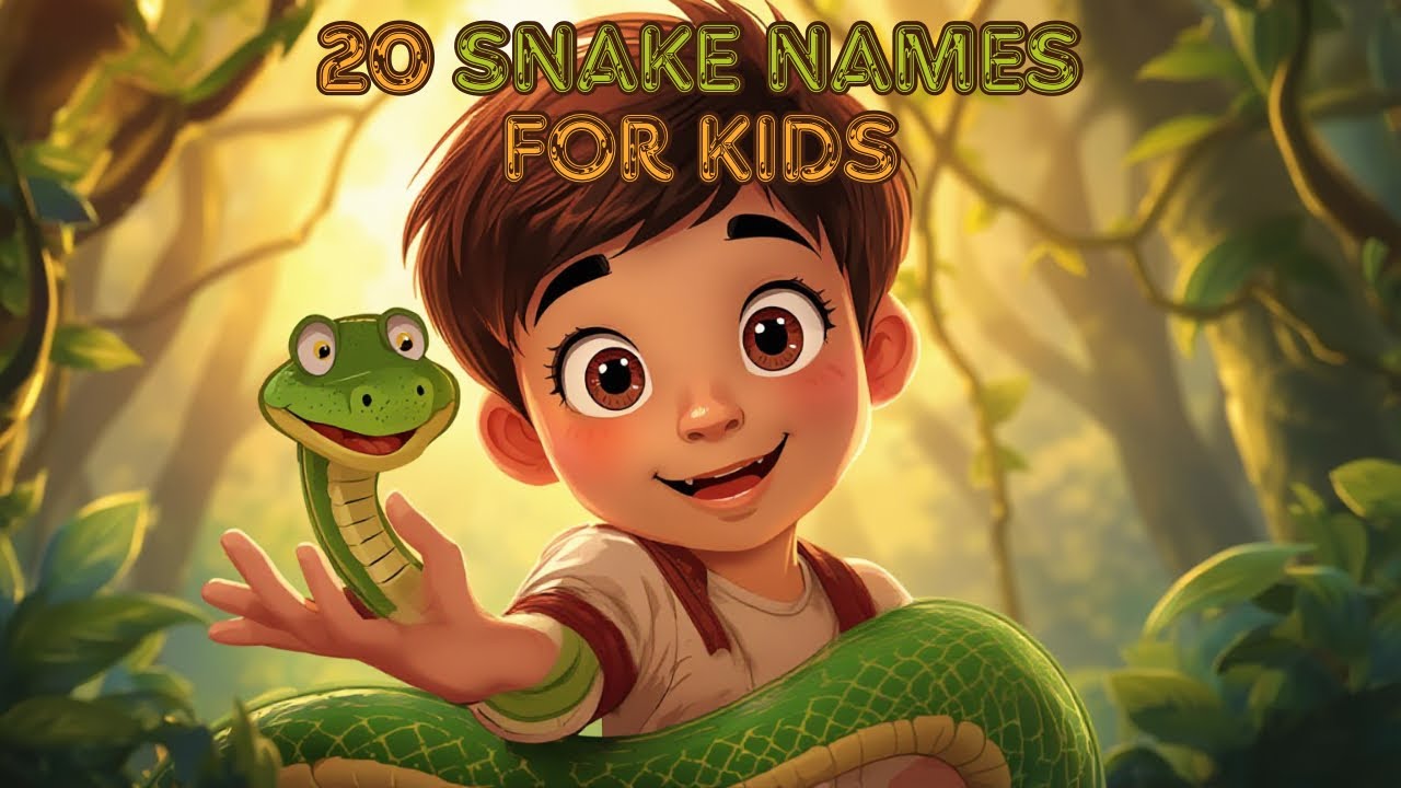  Meet 20 Amazing Snakes 🌍🐍 | Fun Learning for Kids