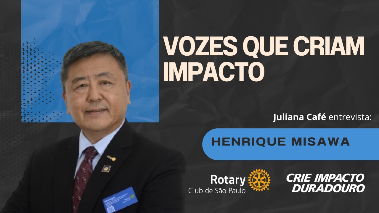 Vídeo Vozes que Criam Impacto com Henrique Misawa