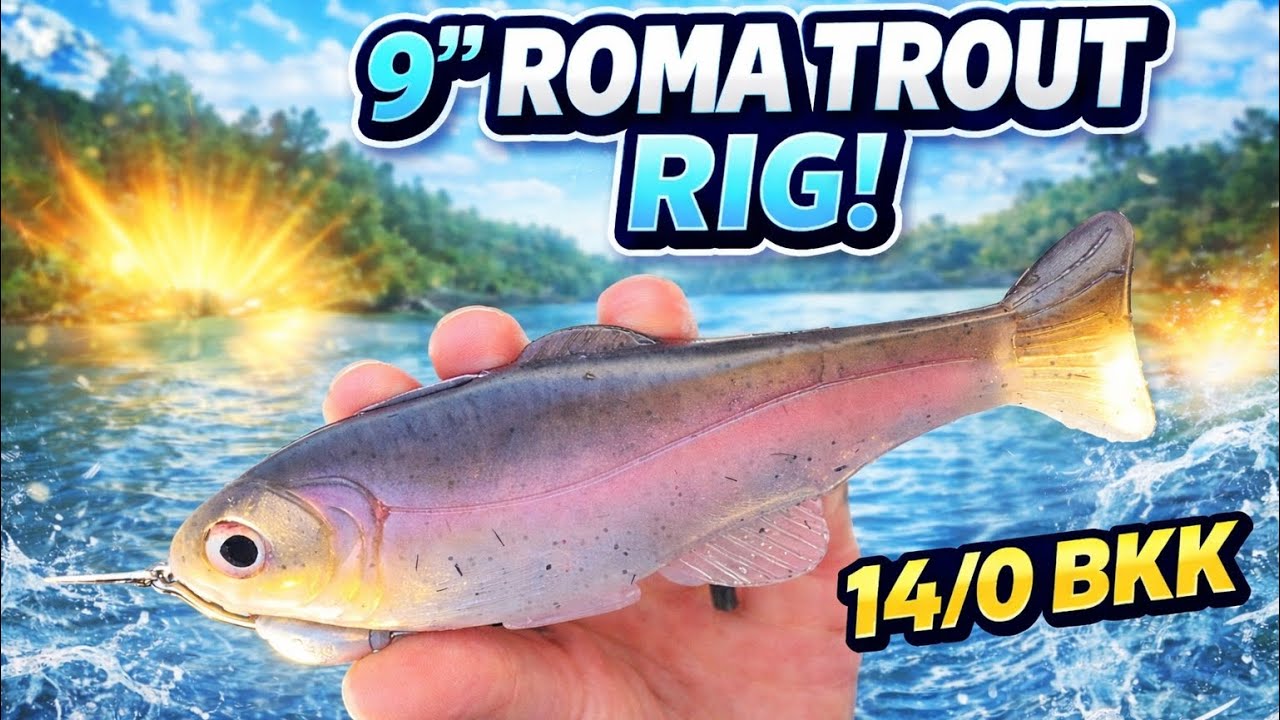 【日本未発売】West Coast Baits Roma Trout 9\" West Coast Baits Roma Trout Swimbaits - Tackle Warehouse