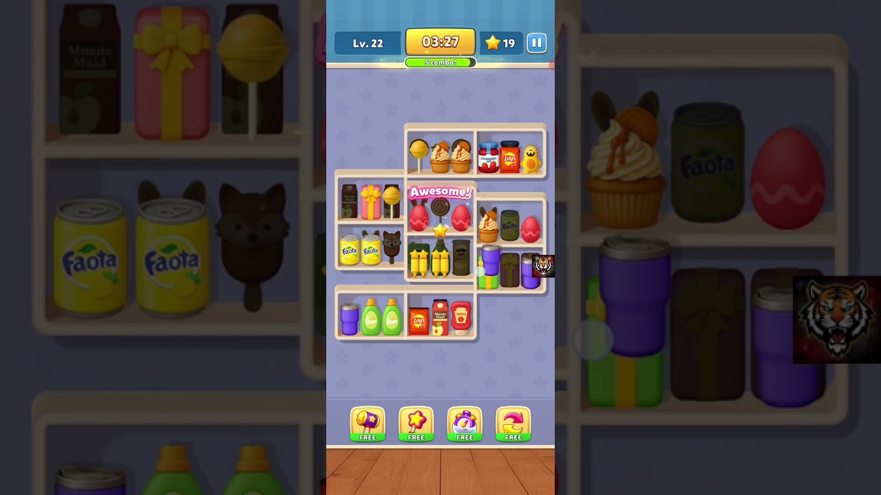 Happy Tidy Goods Sort Game Level 22 Walkthrough Solution