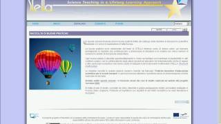 Presentazione Del Portale Web Del Progetto Stella