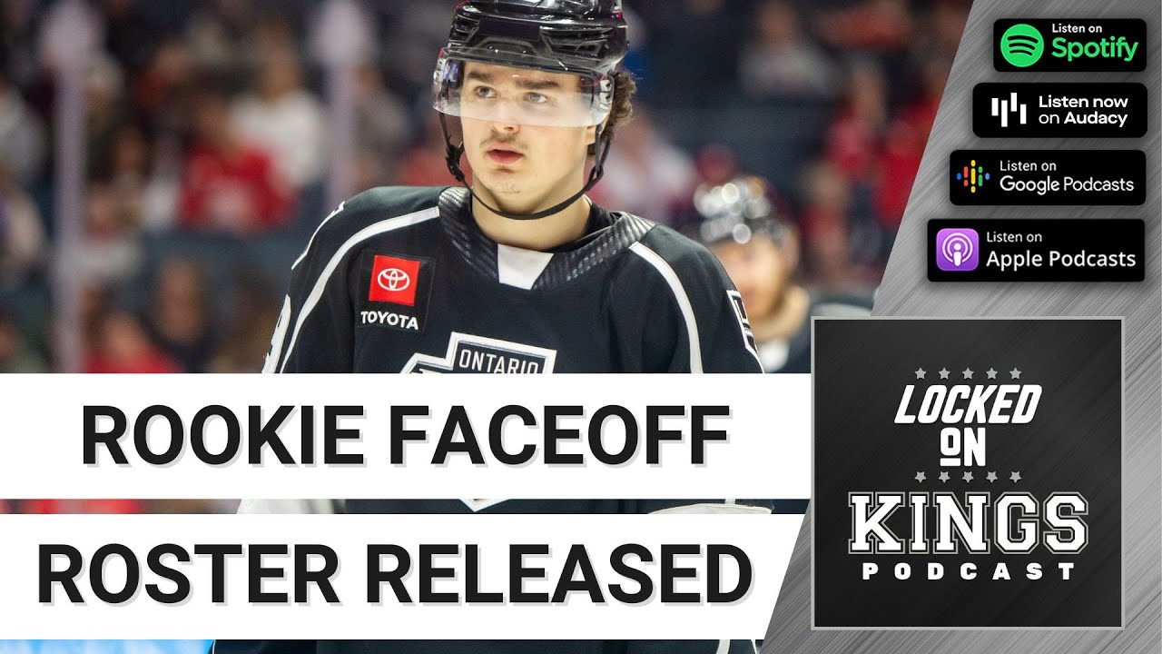 The LA Kings roster for the 2022 Rookie Faceoff is released YouTube
