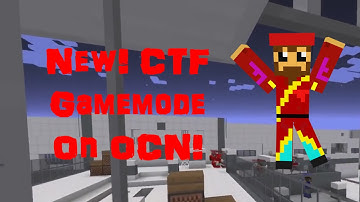 [CTF] Minecraft Pvp - Overcast Network NEW GAMEMODE - CTF!