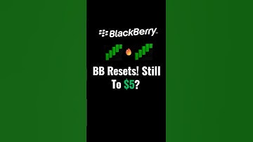 Blackberry stock under $5! BB stock buying price! #pennystocks #trading