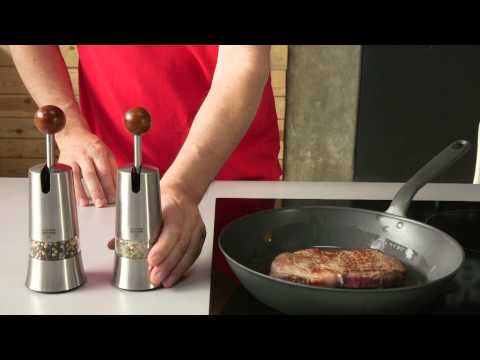 Kuhn Rikon Edelstahl Ratschen-Gewürzmühle (deutsch)