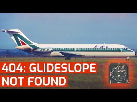 Alitalia 404: Glideslope not found