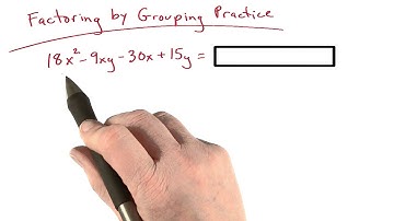 Factor by Grouping Practice 4 - Visualizing Algebra