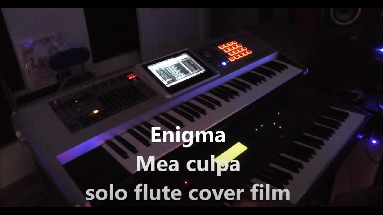Enigma Mea culpa solo flute cover (shakuhachi emulator 2) YouTube