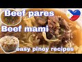 Beef Pares easy recipe | beef mami | lutong bahay | budget ulam | easy pinoy recipes | luto ni hubby