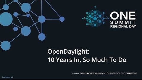 OpenDaylight: Ten Years In and So Much to Do, Robert Varga - PANTHEON.tech