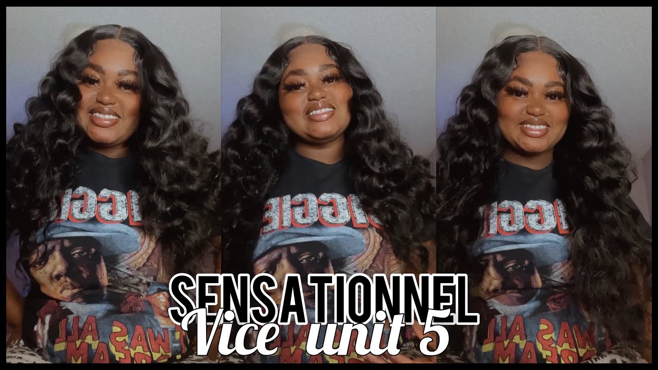 SENSATIONNEL VICE UNIT 5 WIG AMAZON REVIEW WIG INSTALL DASIAA DASIAA YouTube