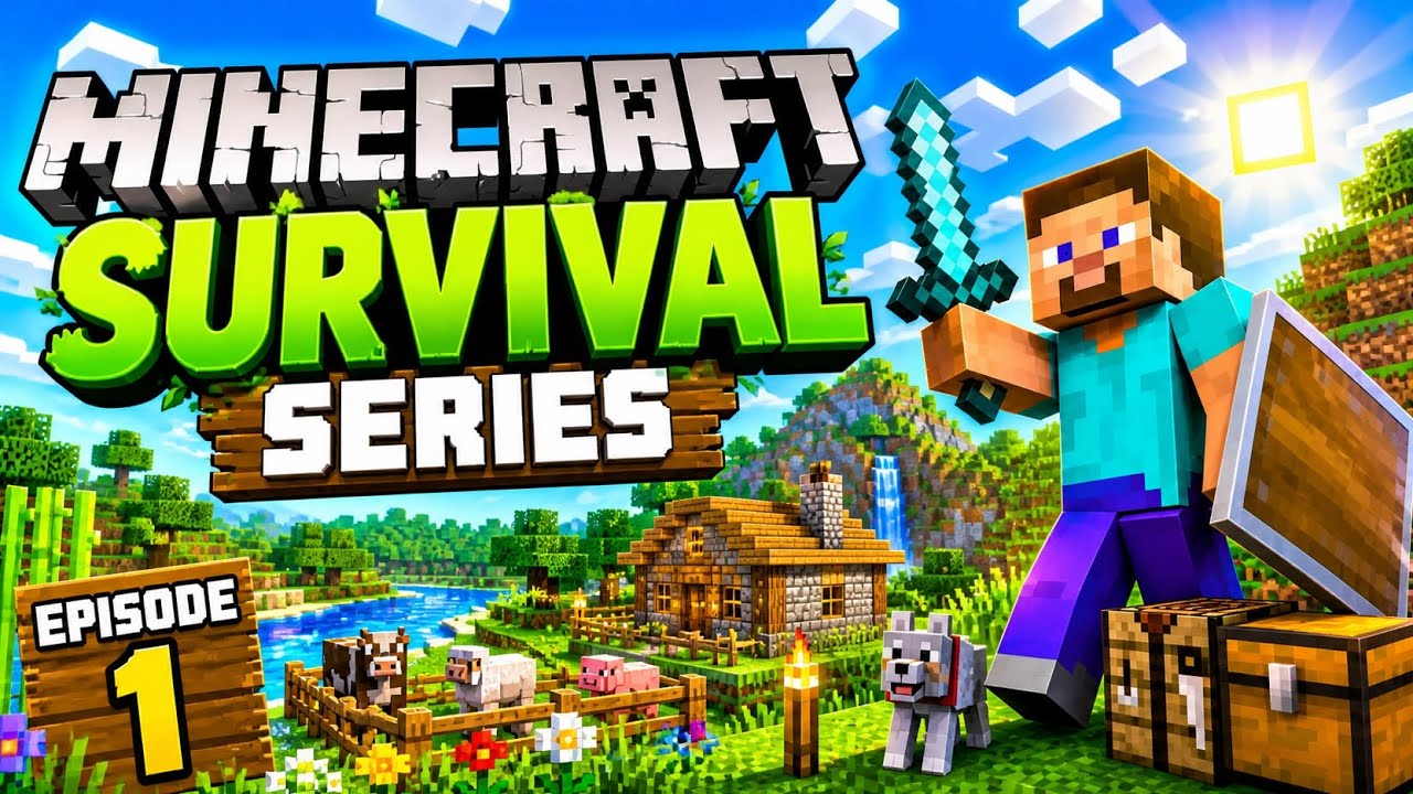 I START NEW SURVIVAL SERIES Episode 1 - YouTube